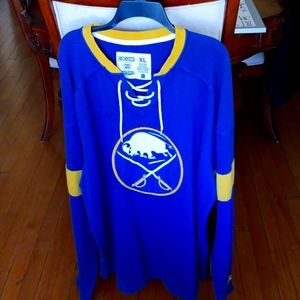 Buffalo Sabres Hockey CCM Cotton Jersey XL